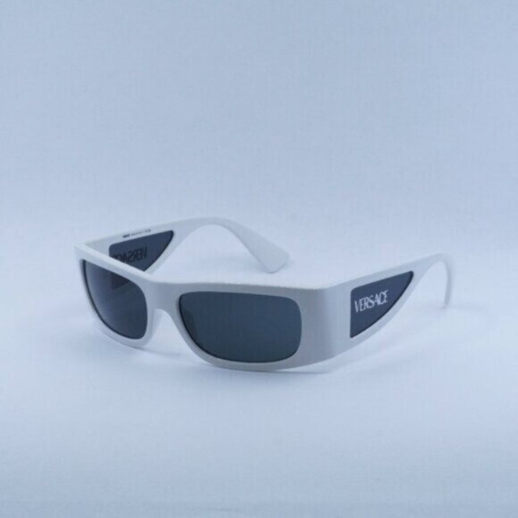 New Versace Ve4482 314/87 Sunglasses - White Frame -Lowest Price!